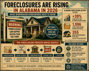 Alabama foreclosure process and your options in 2026 - sell for cash to avoid foreclosure