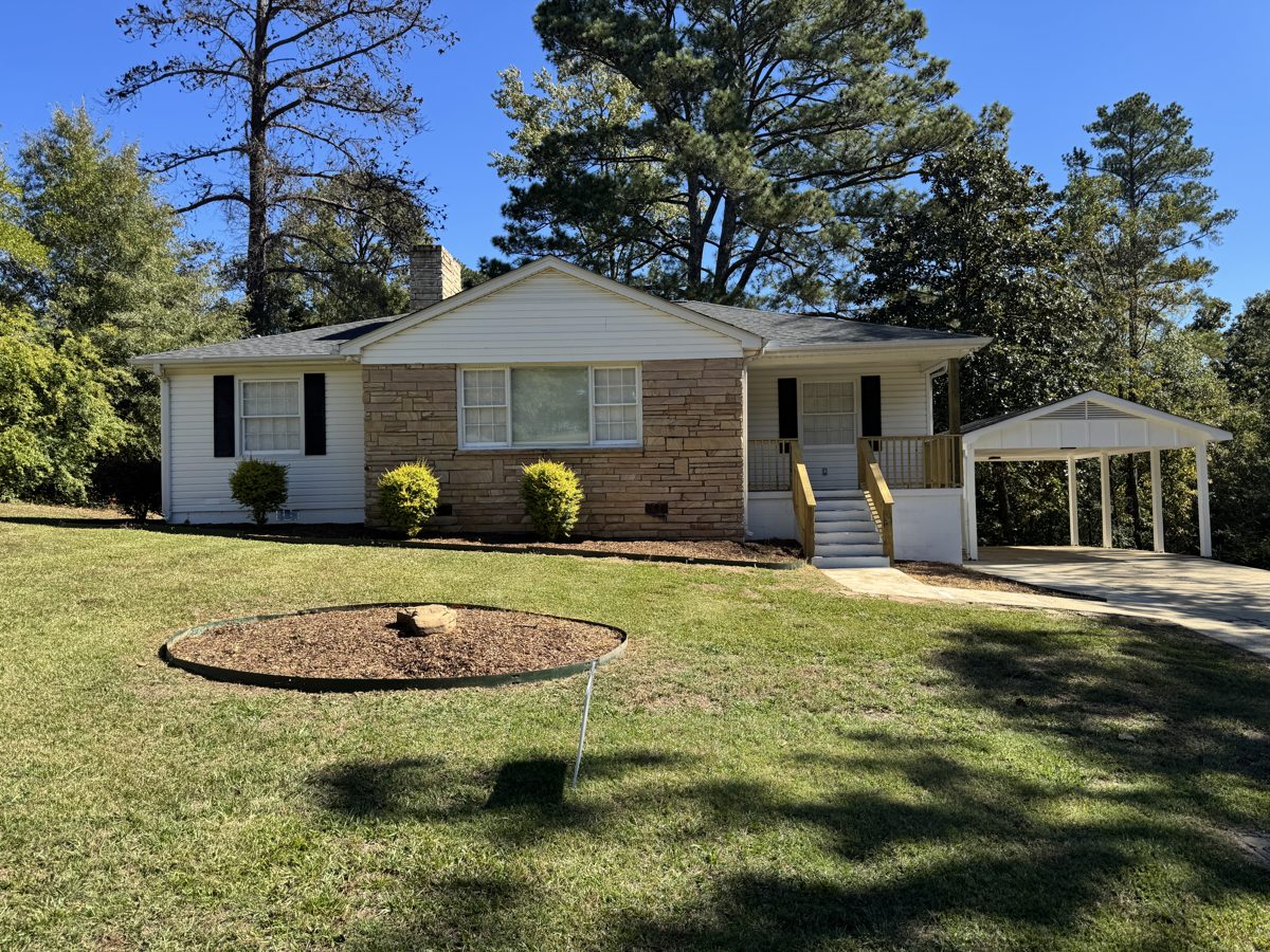 A house we bought for cash in Pell City, Alabama